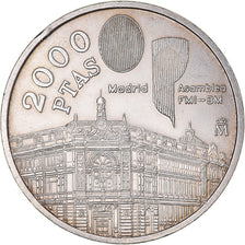 Monnaie, Espagne, Juan Carlos I, 2000 Pesetas, 1994, Madrid, TTB+, Argent
