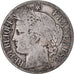 Coin, France, Cérès, Franc, 1871, Paris, VF(20-25), Silver, KM:822.1