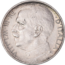 Coin, Italy, Vittorio Emanuele III, 50 Centesimi, 1925, Rome, AU(50-53), Nickel