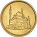 Coin, Egypt, 10 Piastres, 1992/AH1413, AU(55-58), Brass, KM:732