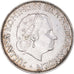 Moneda, Países Bajos, Juliana, 2-1/2 Gulden, 1961, MBC+, Plata, KM:185
