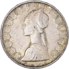 Munten, Italië, 500 Lire, 1961, Rome, ZF, Zilver, KM:98