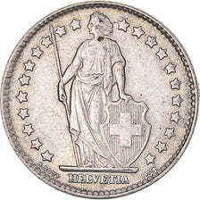 Coin, Switzerland, Franc, 1962, Bern, AU(50-53), Silver, KM:24