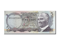 Turkey, 5 Lira, 1976, KM #185, UNC(65-70), K72 477362