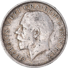 Coin, Great Britain, George V, 6 Pence, 1916, EF(40-45), Silver, KM:815