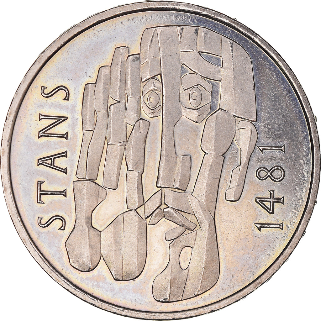 Monnaie, Suisse, 5 Francs, 1981, Proof, SUP, Cupro-nickel, KM:60