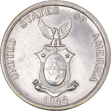 Monnaie, Philippines, 50 Centavos, 1944, San Francisco, TTB+, Argent, KM:183