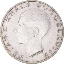 Coin, Yugoslavia, Petar II, 20 Dinara, 1938, EF(40-45), Silver, KM:23