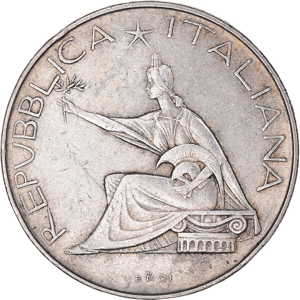 Coin, Italy, 500 Lire, 1961, Rome, EF(40-45), Silver, KM:99