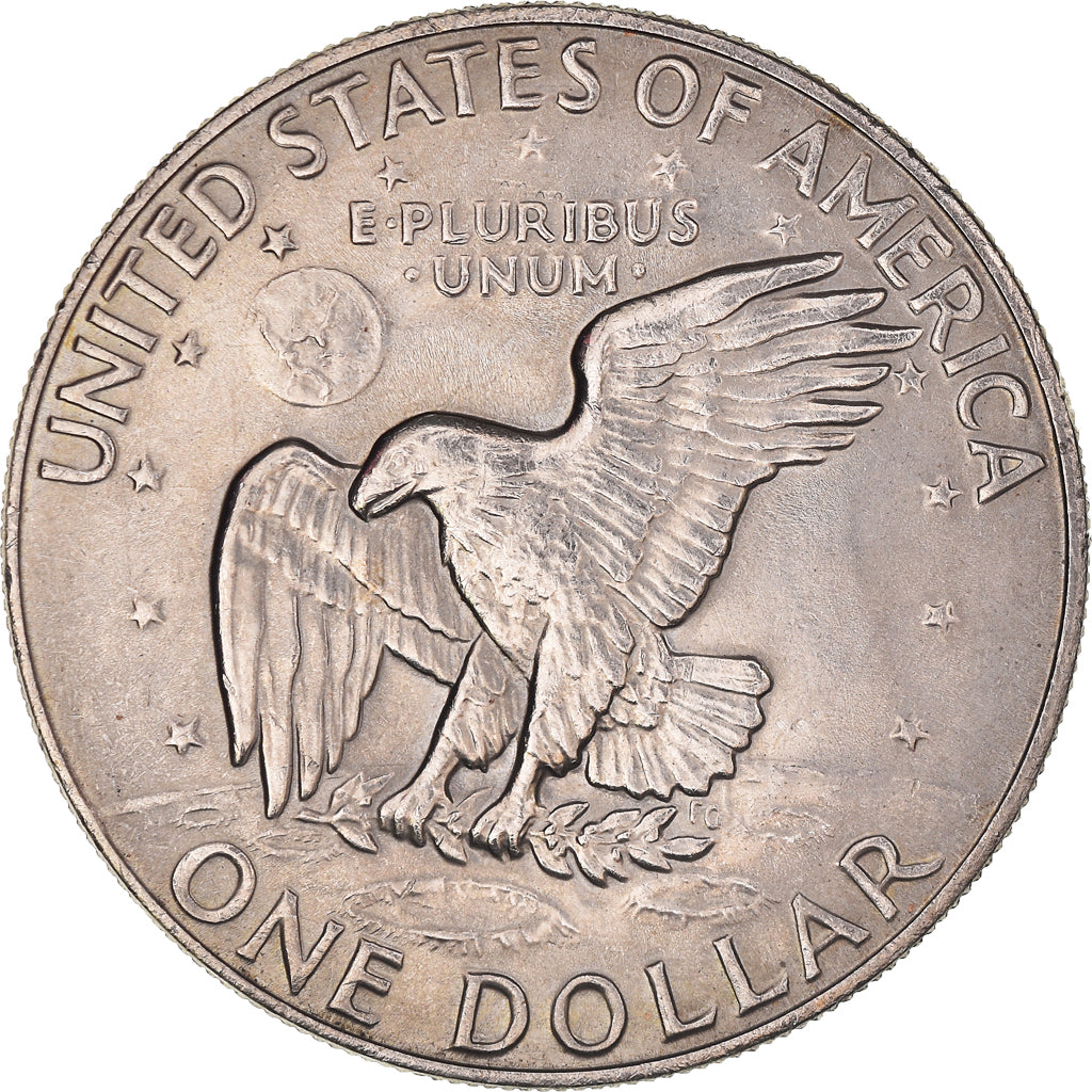 Monnaie, États-Unis, Eisenhower, Dollar, 1974, Philadelphie, SUP, Cupronickel