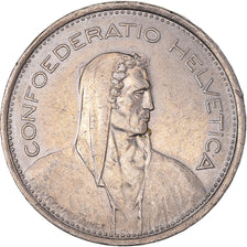 Coin, Switzerland, 5 Francs, 1968, Bern, EF(40-45), Copper-nickel, KM:40a.1
