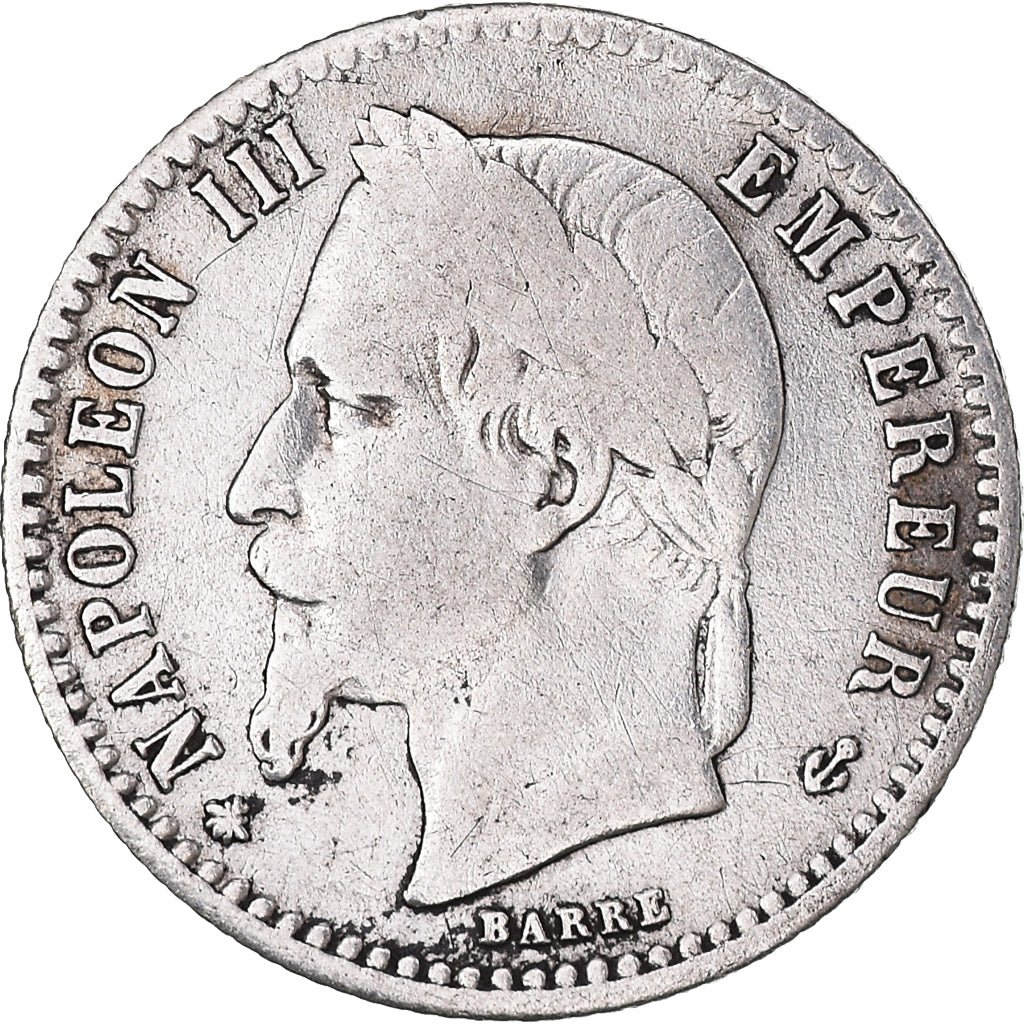 Monnaie, France, Napoleon III, 50 Centimes, 1864, Paris, TB+, Argent