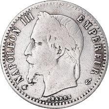 Monnaie, France, Napoleon III, 50 Centimes, 1864, Paris, TB+, Argent