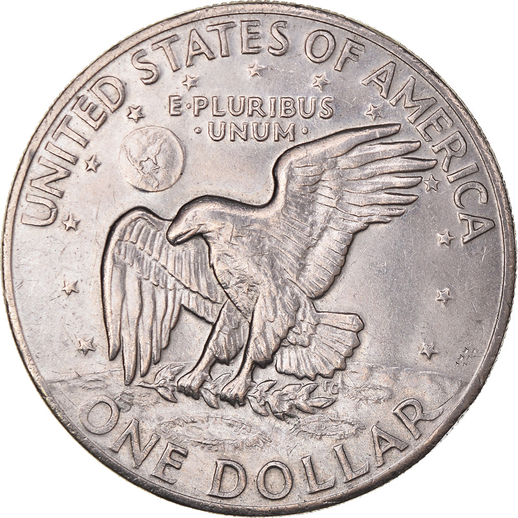 Monnaie, États-Unis, Eisenhower, Dollar, 1972, Philadelphie, TTB+, Cupronickel
