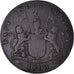 Monnaie, Inde britannique, MADRAS PRESIDENCY, 20 Cash, 1803, Soho Mint