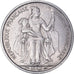 Moeda, OCEANIA FRANCESA, 5 Francs, 1952, Paris, AU(50-53), Alumínio, KM:4