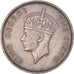 Munten, Mauritius, George VI, Rupee, 1950, ZF, Cupro-nikkel, KM:29.1