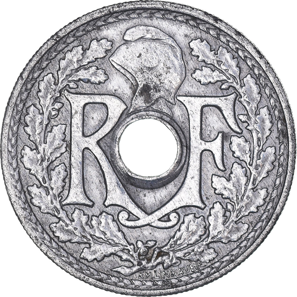 Coin, France, Lindauer, 20 Centimes, 1945, EF(40-45), Zinc, KM:907.1