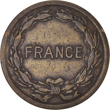 Coin, France, France Libre, 2 Francs, 1944, Philadelphia, VF(30-35), Brass