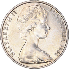 Coin, Australia, Elizabeth II, 50 Cents, 1966, AU(55-58), Silver, KM:67