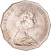 Moneta, Australia, Elizabeth II, 50 Cents, 1970, AU(55-58), Miedź-Nikiel, KM:69