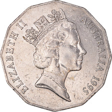 Monnaie, Australie, Elizabeth II, 50 Cents, 1995, TTB, Cupro-nickel, KM:294