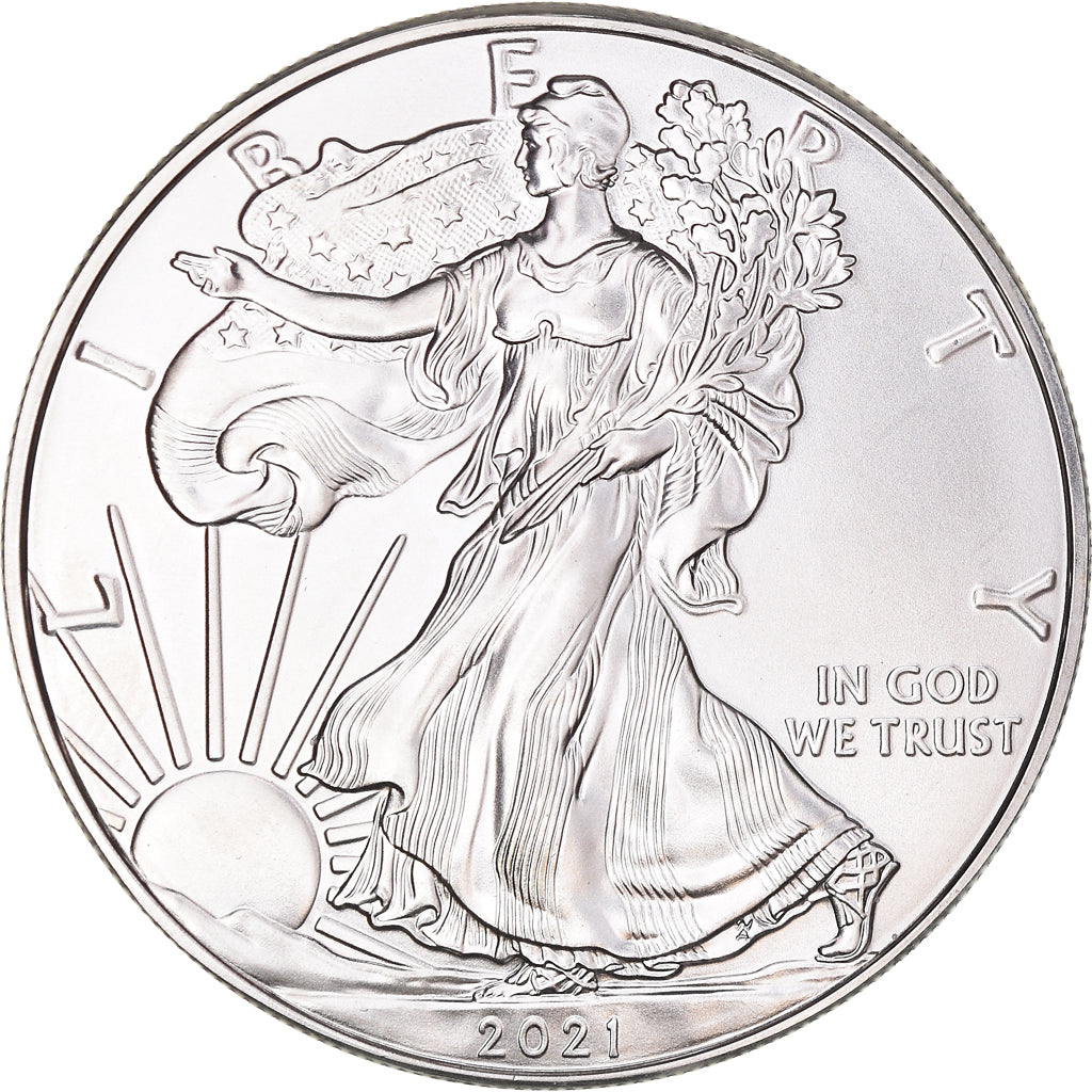 Moneta, Stati Uniti, 1 Dollar, 1 Oz, 2021, Philadelphia, FDC, Argento