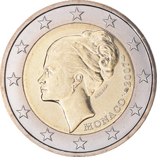 Monaco, 2 Euro, Grace Kelly, 2007, MDP, Bimétallique, SUP+, Gadoury:MC 198