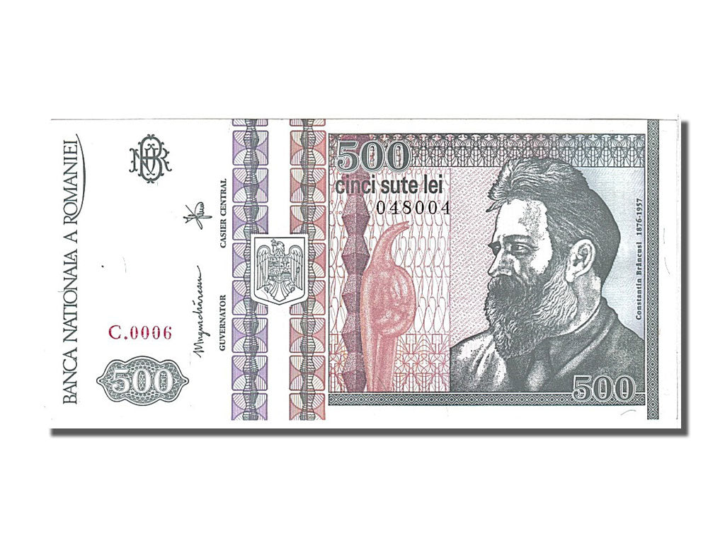 Romania, 500 Lei, 1992, KM #101b, 1992-12-01, UNC(65-70), 048004