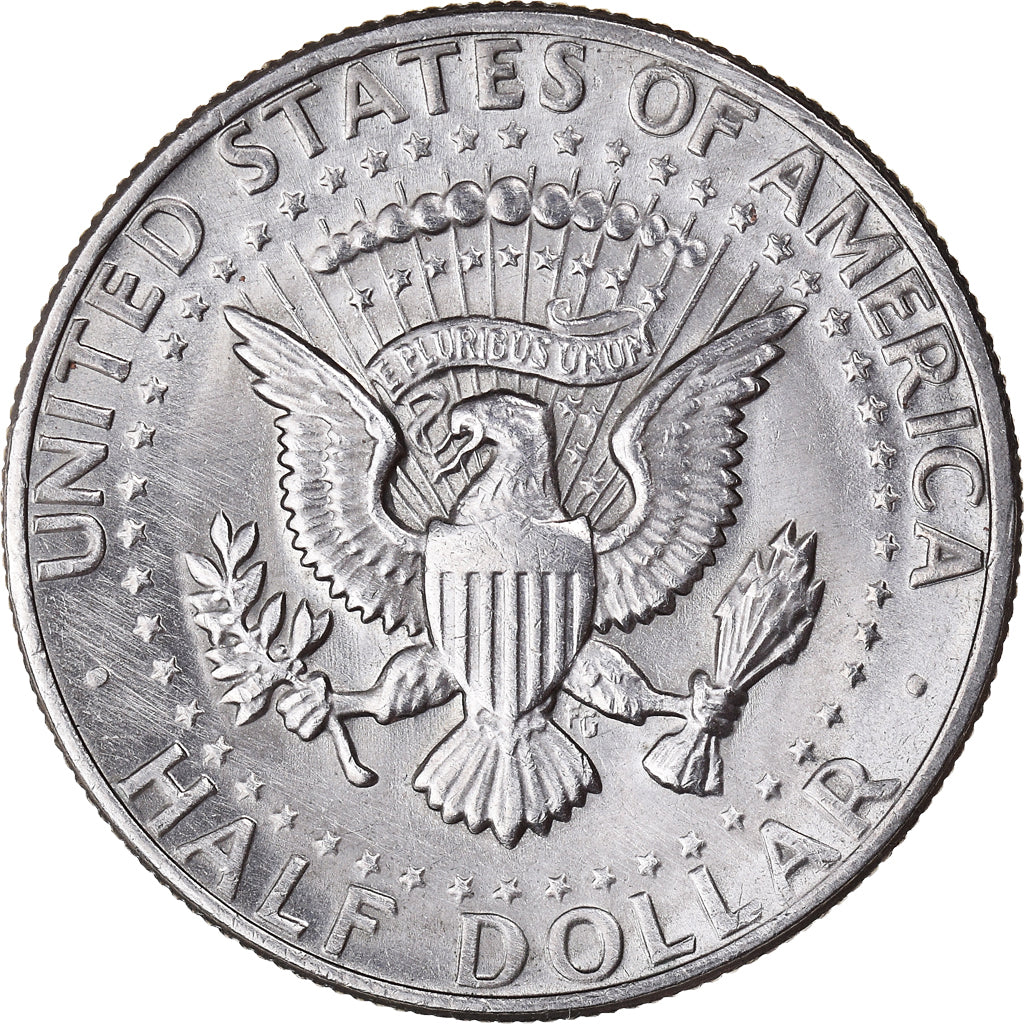 Coin, United States, Kennedy, Half Dollar, 1974, Denver, AU(50-53)
