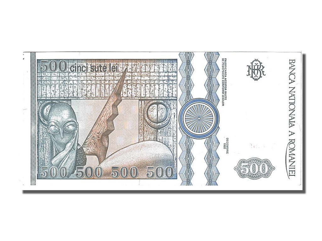 Banknote, Romania, 500 Lei, 1992, 1992-12-01, UNC(65-70)