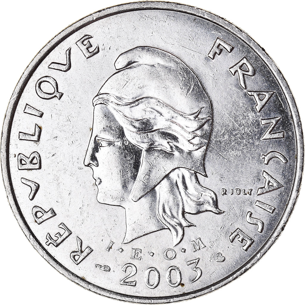 Monnaie, Nouvelle-Calédonie, 50 Francs, 2003, Paris, SUP, Nickel, KM:13