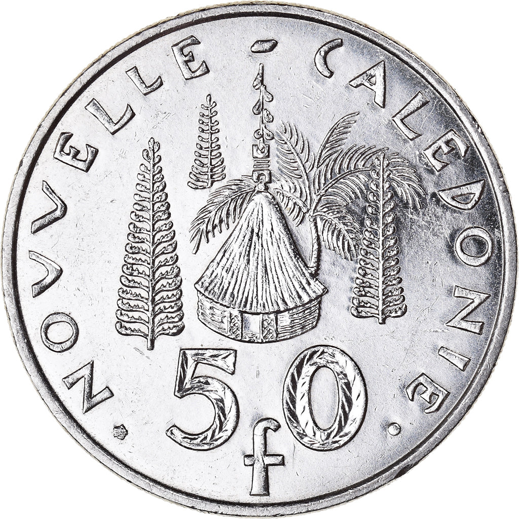 Monnaie, Nouvelle-Calédonie, 50 Francs, 2003, Paris, SUP, Nickel, KM:13