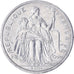 Coin, New Caledonia, 2 Francs, 2004, Paris, EF(40-45), Aluminum, KM:14