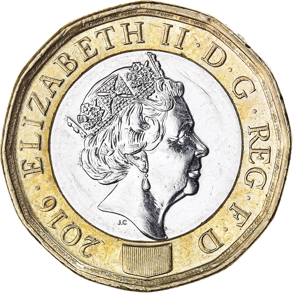 Monnaie, Grande-Bretagne, Elizabeth II, Pound, 2016, British Royal Mint, SUP