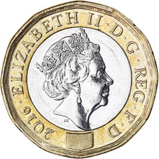 Moeda, Grã-Bretanha, Elizabeth II, Pound, 2016, British Royal Mint, AU(55-58)
