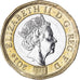 Coin, Great Britain, Elizabeth II, Pound, 2016, British Royal Mint, AU(55-58)