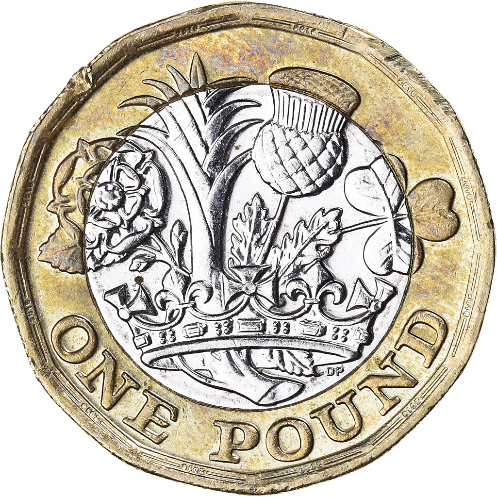 Monnaie, Grande-Bretagne, Elizabeth II, Pound, 2016, British Royal Mint, SUP