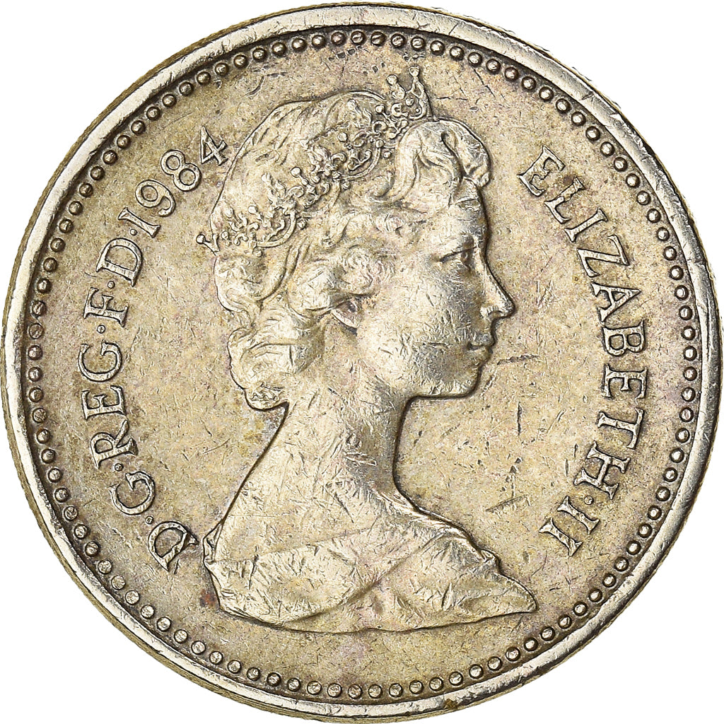 Moneta, Gran Bretagna, Elizabeth II, Pound, 1984, British Royal Mint, BB