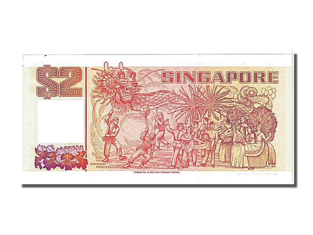 Banconote, Singapore, 2 Dollars, 1997, FDS