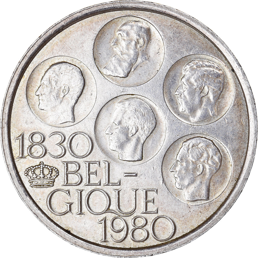 Moneta, Belgio, 500 Francs, 500 Frank, 1980, Brussels, BB+, Rame-nichel