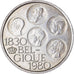 Moneta, Belgio, 500 Francs, 500 Frank, 1980, Brussels, BB+, Rame-nichel