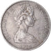Monnaie, Nouvelle-Zélande, Elizabeth II, 20 Cents, 1974, TTB, Cupro-nickel