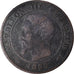 Moneta, Francia, Napoleon III, 2 Centimes, 1855, Paris, B+, Bronzo, KM:776.1