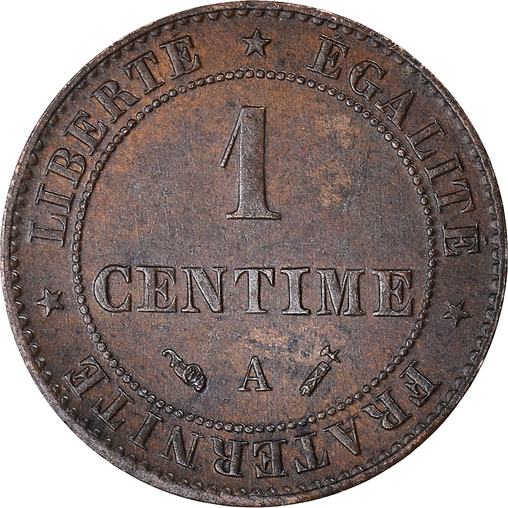 Münze, Frankreich, Cérès, Centime, 1892, Paris, SS+, Bronze, KM:826.1