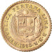 Coin, Peru, 1/5 Libra, Pound, 1968, Lima, AU(55-58), Gold, KM:210