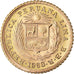 Monnaie, Pérou, 1/5 Libra, Pound, 1968, Lima, SUP, Or, KM:210