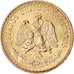 Coin, Mexico, 2 Pesos, 1945, Mexico City, AU(55-58), Gold, KM:461