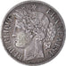 Moeda, França, Cérès, 2 Francs, 1871, Paris, EF(40-45), Prata, KM:817.1