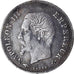 Moneda, Francia, Napoléon III, 20 Centimes, 1860, Paris, BC+, Plata, KM:778.1
